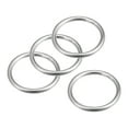 thumbnail image 1 of 316 Stainless Steel Round Ring 25mm ID 3mm Thick 4 Pack, 1 of 5