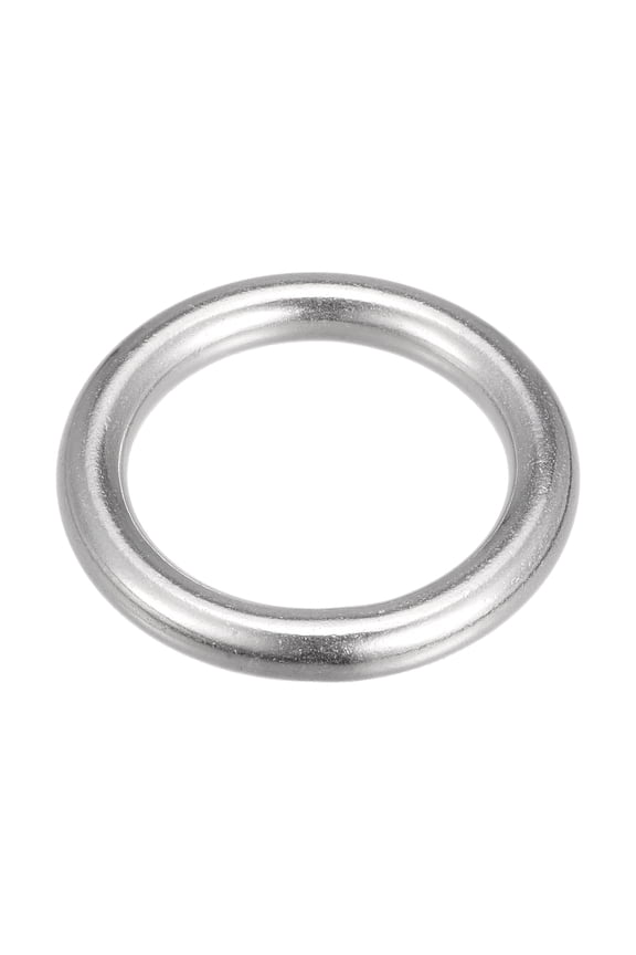 316 Stainless Steel Round Ring 30mm ID 6mm Thick