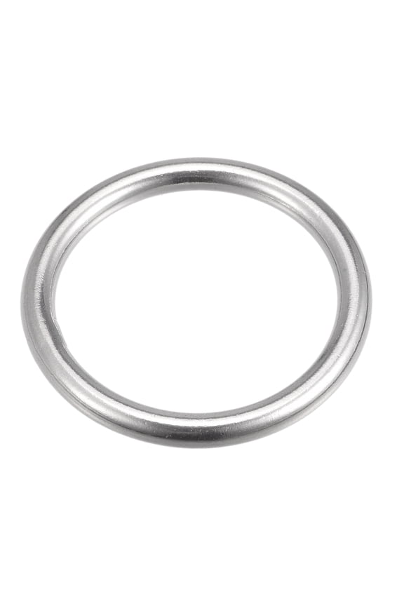 316 Stainless Steel Round Ring 45mm ID 6mm Thick