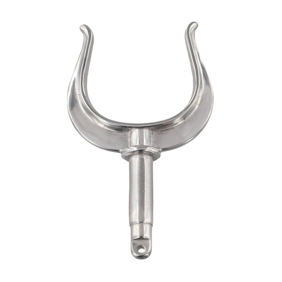 316 Stainless Steel Row Boat Oarlock Socket Bracket Side Mount Paddle Holder