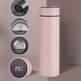 thumbnail image 1 of 316 Stainless Steel Smart Temp Display Insulated Tumbler with Tea Strainer, Portable Leakproof Thermal Mug, 1 of 6