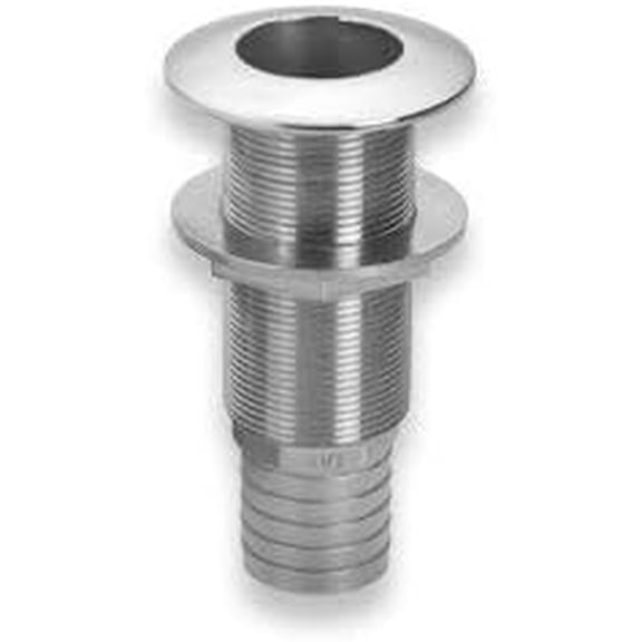 316 Stainless Steel Thru Hull scupper fits 2" Hose$$Watercraft