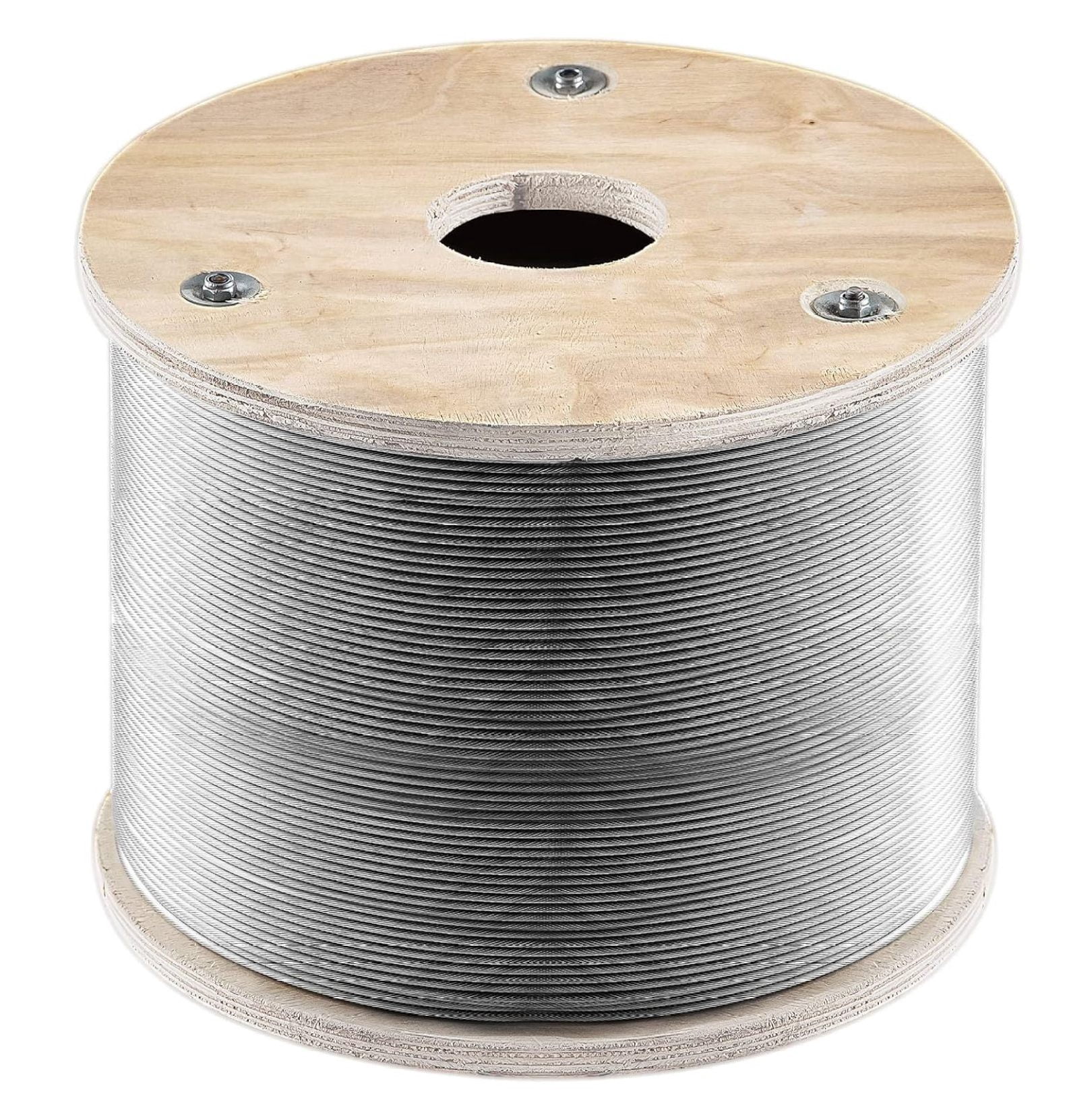 Galvanized Aircraft Cable Wire Rope 1/8" 7x7 - Choose From 100ft, 200ft, 250ft, 500ft, 1000ft, 2000ft Lengths - View #3
