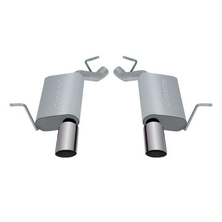 316006 Axle Back Dual Exhaust System, Aluminized