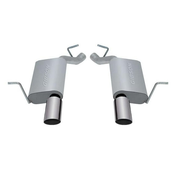 316006 Axle Back Dual Exhaust System, Aluminized