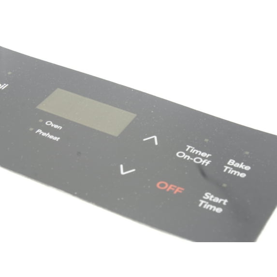 316419146 Frigidaire Black Overlay Clock OEM 316419146