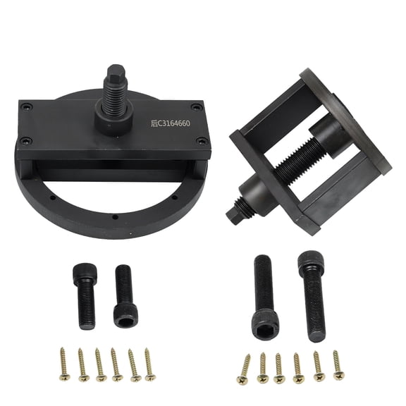 3164659 3164660 Front & Rear Crankshaft Seal Remover & Installer Tool Kit, Compatible with Cummins 1989-2016 4BT 3.9L B Series 5.9L ISB 5.9L 6.7L QSB 5.9L 6.7L,Compatible with Paccar Engines PX-6