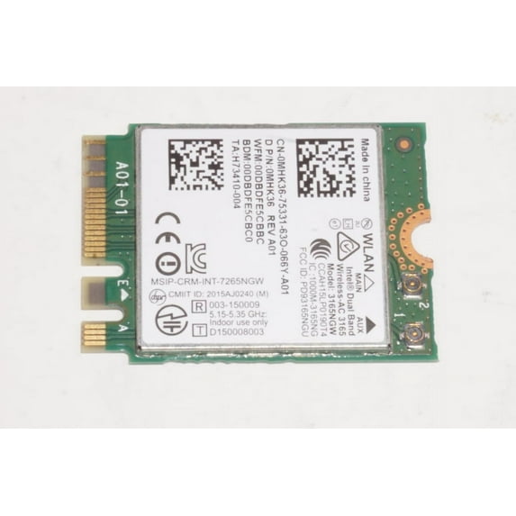 3165NGW Intel Wireless Card YOGA 700 (14ISK)