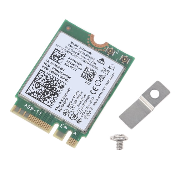 3165NGW Wireless-AC WiFi Card 2.4 / 802.11ac Bluetooth-Compatible4.0 Band Wifi Card for