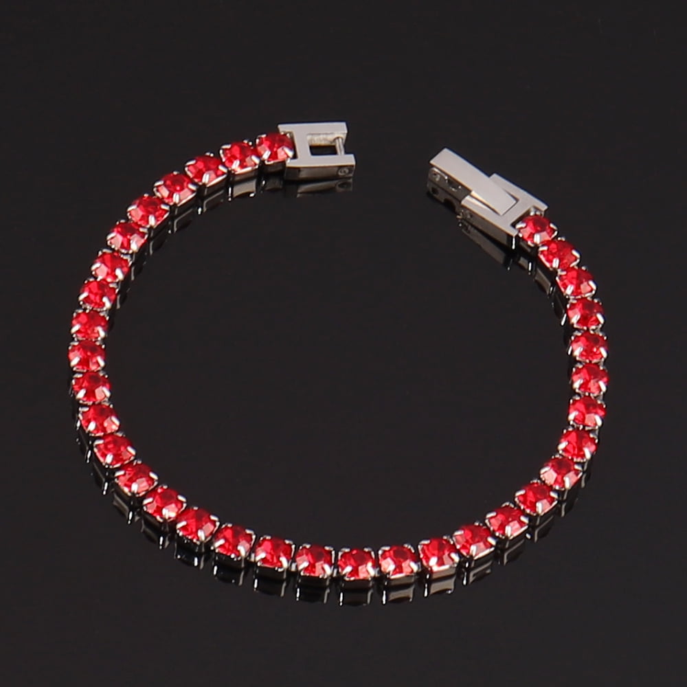 316L 4mm Stainless Steel Bracelet For Women Men‘s Hip Hop Tennis Chain