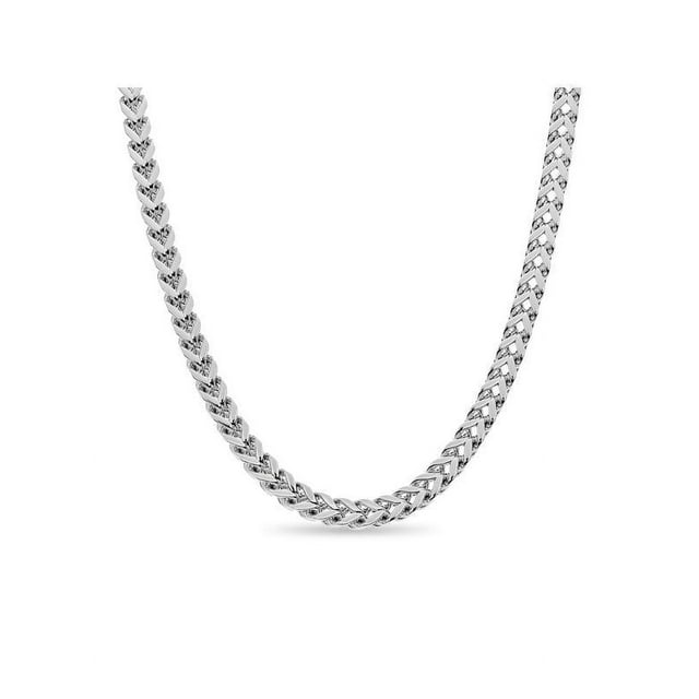 316L Stainless Steel 6MM Square Link Chain 20 inches - Walmart.com