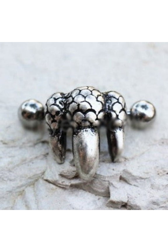 316L Stainless Steel Dragon's Claw Cartilage Ear Cuff Earring