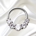 thumbnail image 1 of 316L Stainless Steel Grand Cubic Seamless Ring, 1 of 3