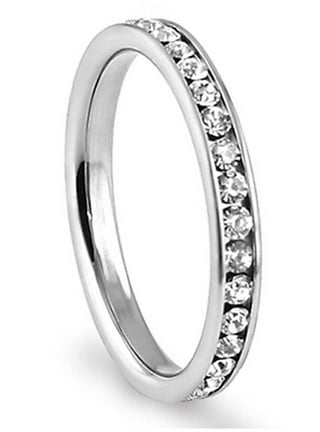 Cubic Zirconia Wedding Bands