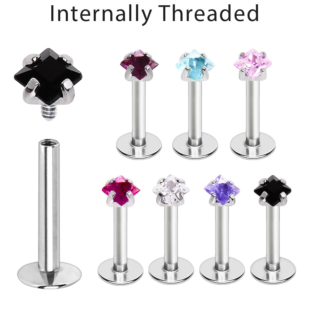 316L Surgical Steel Multi-Colored Beads Feather main image 1