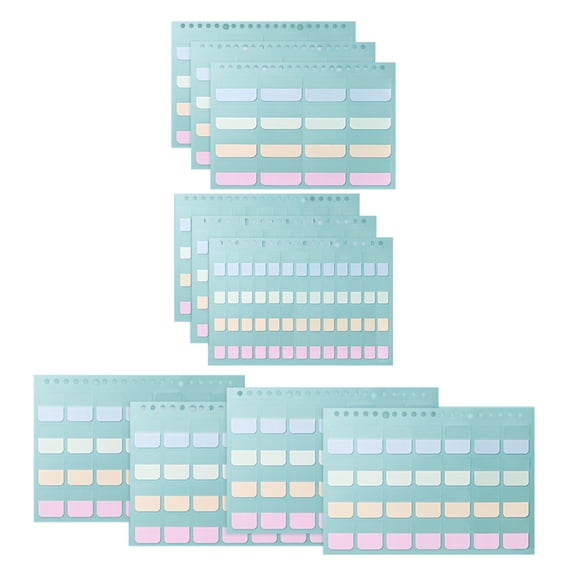 CIMAXIC 316Pcs Assorted Color Book Tabs for Annotating Books and Organizing Notes with Sticky Flags