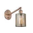 thumbnail image 1 of 317-1W-AC-G116-LED-Innovations Lighting-Caledonia - 1 Light Wall Sconce In Industrial Style-11.38 Inches Tall and 5.3 Inches Wide Antique Copper, 1 of 1