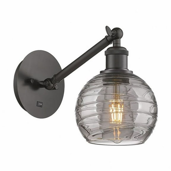 Innovations Lighting - Athens - 1 Light Small Wall Sconce In Industrial