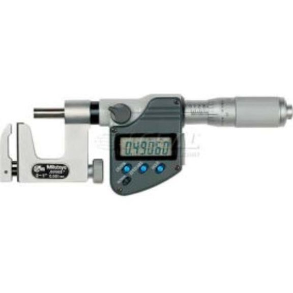 317-351-30 Uno-Mike 0-1 in. & 25.4 mm IP65 Interchangeable Anvil Digital Micrometer with Data Output