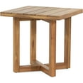 thumbnail image 1 of Gino Outdoor Acacia Wood Side Table, Natural Finish, 1 of 17