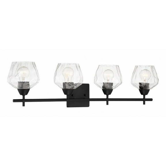3174-66A-Minka Lavery-Camrin - 4 Light Bath Vanity-Coal Finish