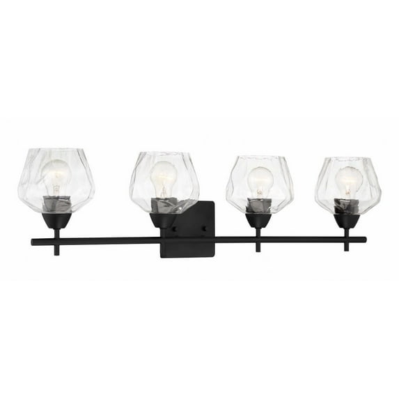 3174-66A-Minka Lavery-Camrin - 4 Light Bath Vanity-Coal Finish