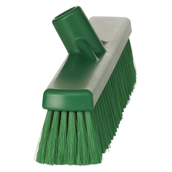 31792 Broom,Push,Soft,16.5",PP/PBT,Green