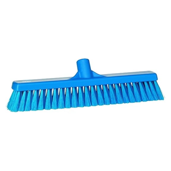 31793 Broom,Push,Soft,16.5",PP/PBT,Blue
