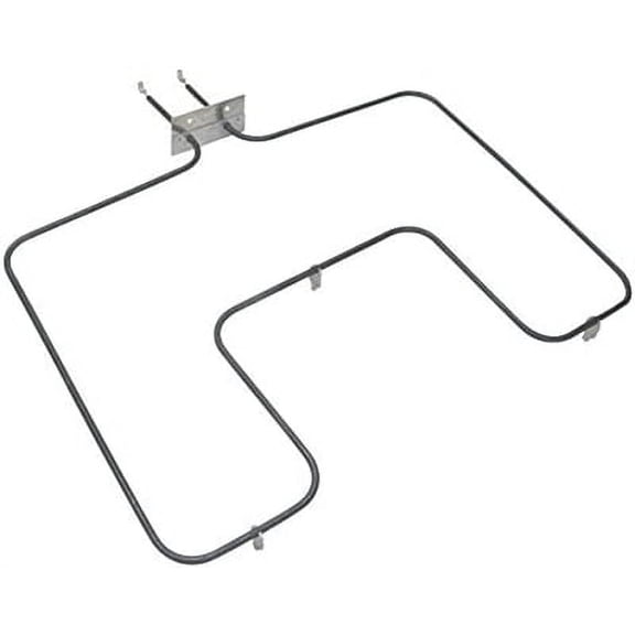 318255006, AP5590131, PS3633414 Bake Element, 3000W, 240V, 90° .250" Male Terminal Connections, Frigidaire and Electrolux (Fits Models: PLE, FES, PLC, FEF, MEF And More)