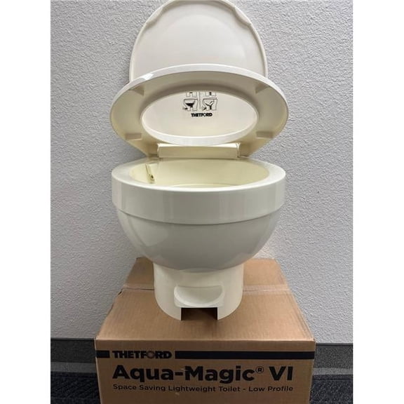 31834 Low Profile Parchment Toilet