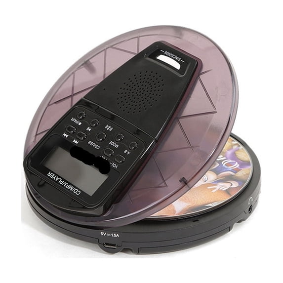 319 Portable CD Player Bluetooth Transmitter with USB Disc Support Compact Design for Travel ,Multi-Functional