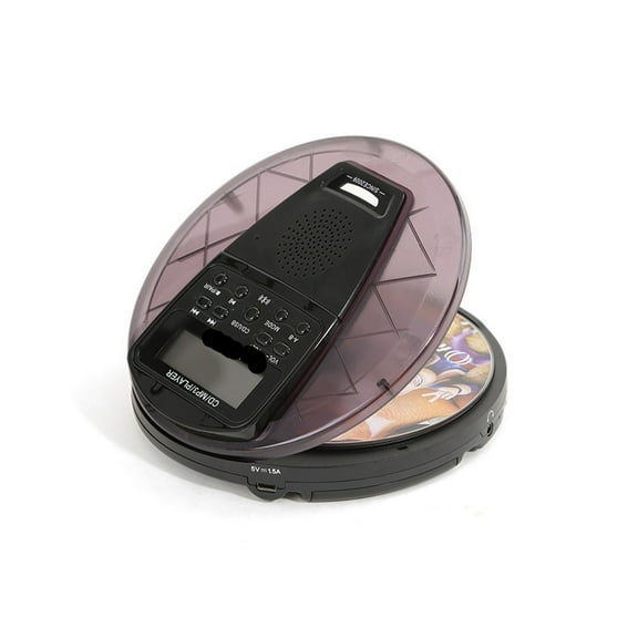 319 Portable CD Player Bluetooth Transmitter with USB Disc Support Compact Design for Travel