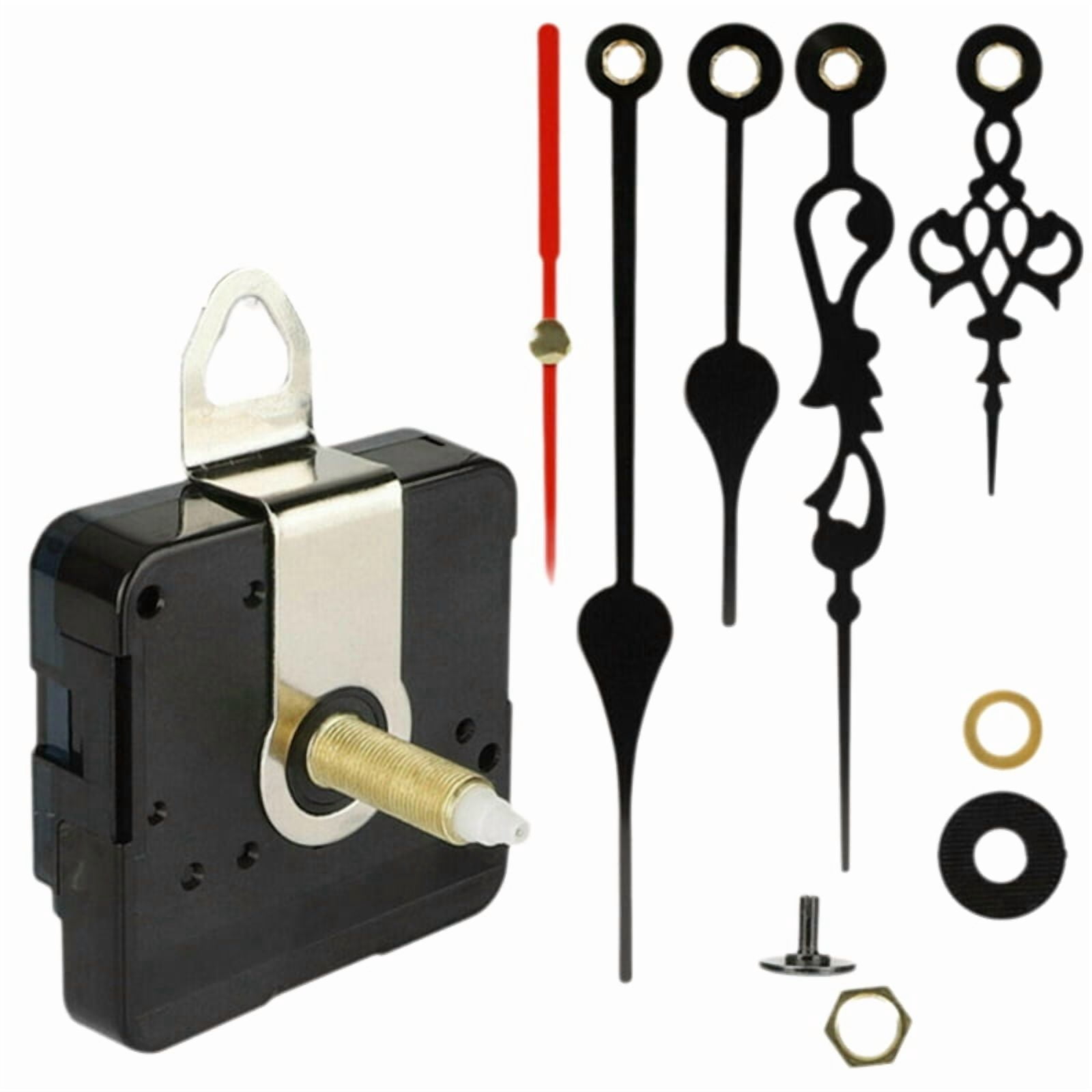 31MM Long Shaft DIY Quartz Clock Movement Mechanism Hands Kit Wall ...