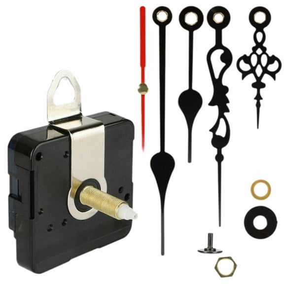 31MM Long Shaft DIY Quartz Clock Movement Mechanism Hands Kit Wall Quartz Clock Repair Tool Parts Replacement Hot 1Pcs