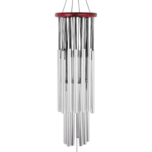 31in 27 Tubes Memorial Wind Chimes Indoor Outdoor Soothing Melodic Tones