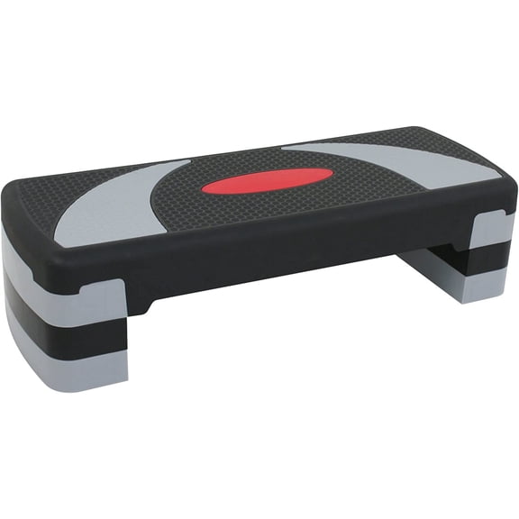 31inch Aerobic step board, height-adjustable, with stable height-increasing pad, suitable for home workouts, standing step board, home fitness equipment