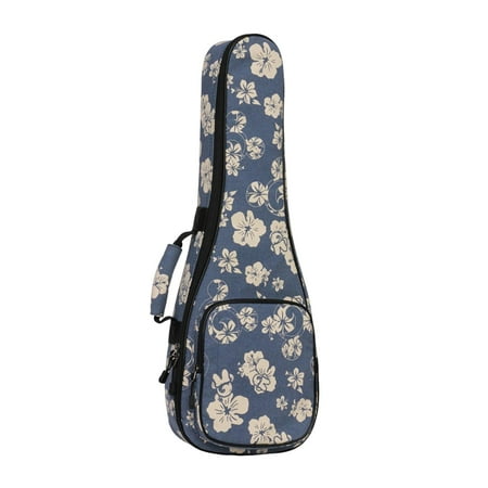 31inch Ukulele Bag Adjustable Straps with Pouch Musical Instrument Case Ukulele Style B