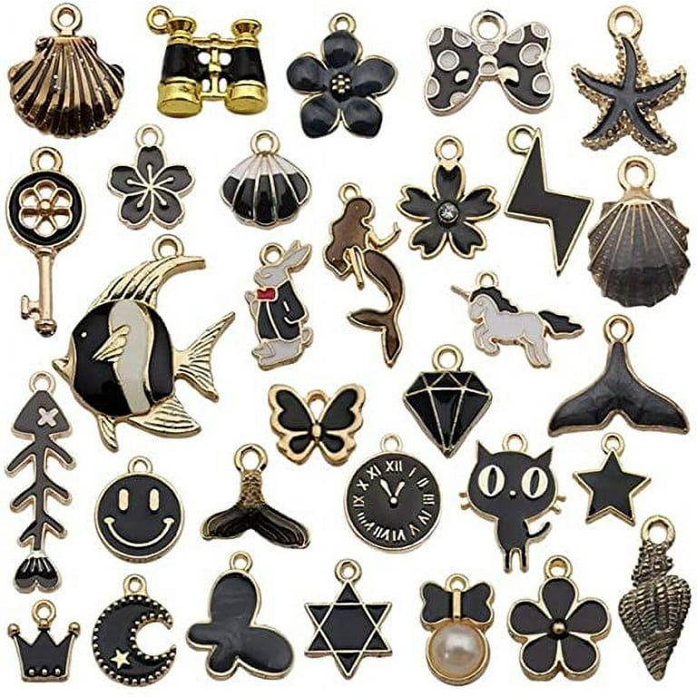 Metal charms top