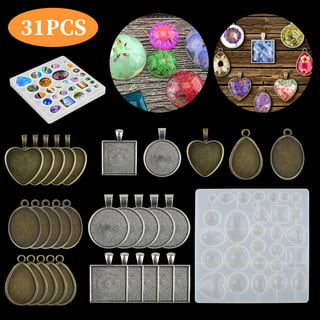 83pcs Resin Jewelry Molds, EEEkit DIY Jewelry Molds for Resin Casting, Resin  Silicone Molds kit with Bracelet Molds, Pendant Molds, Ring Molds for UV  Resin, Epoxy Resin 