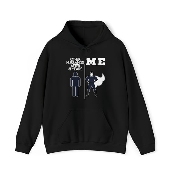 31st Anniversary Hoodie, Gifts, Hooded Sweatshirt