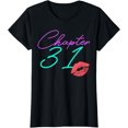 thumbnail image 1 of 31st Birthday Chapter Kiss Funny Pink 31 Bday Women Gift T-Shirt, 1 of 4