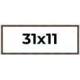 thumbnail image 1 of 31x11 Frame Brown Bamboo with Dark Coffee/Walnut Finish | Solid Wood Picture Frame Width 0.75, 1 of 8