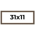 thumbnail image 1 of 31x11 Frame Golden Caramel Solid Wood Bronze Picture Frame | 1.25 Inch Moulding Width | 0.5 Inch, 1 of 8