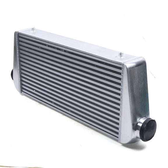 31x12x4 Inch 1000HP Aluminum I/O FMIC Front Mount Intercooler 4" Core 5-50PSI