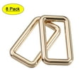 thumbnail image 1 of 31x15mm Rectangle Buckles Zinc Alloy Gold Tone 8Pack, 1 of 5
