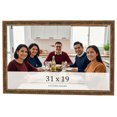 thumbnail image 1 of 31x19 Frame Gold Kingsley Distressed Solid Wood Picture Frame Width 0.75 Inches | Interior Frame, 1 of 8