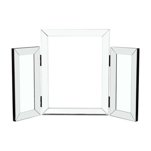 31x20-inch Hinged Vanity Wall Mirror | Used in Multiple Home Areas | High-quality MDF Frame | Bring Elegance to Your Decor