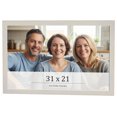 thumbnail image 1 of 31x21 Frame White Wheat Solid Wood Picture Frame | Moulding Width 0.75 Inches | Interior Depth 0.5, 1 of 8