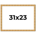 thumbnail image 1 of 31x23 Frame Gold Rustic Solid Wood Picture Frame | 1.25 Inch Wide Moulding | Rustique Gold, 1 of 8