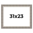 thumbnail image 1 of 31x23 Frame Grey Real Wood Picture Frame Width 2.75 Inches | Interior Frame Depth 0.5 Inches |, 1 of 8
